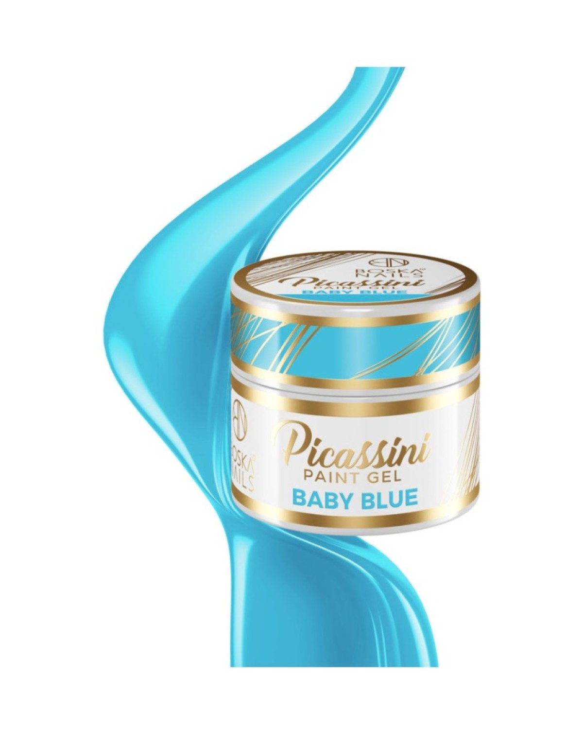 Picassini Paint Gel BABY BLUE 5 ml - producto profesional de uñas en Canarias