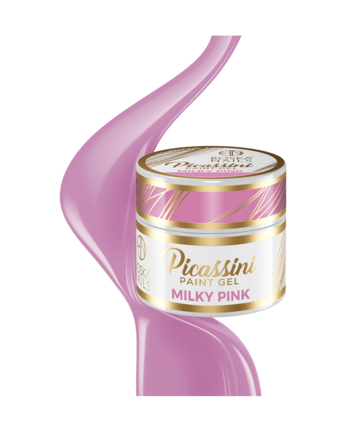 Picassini Paint Gel MILKY PINK  5 ml - producto profesional de uñas en Canarias