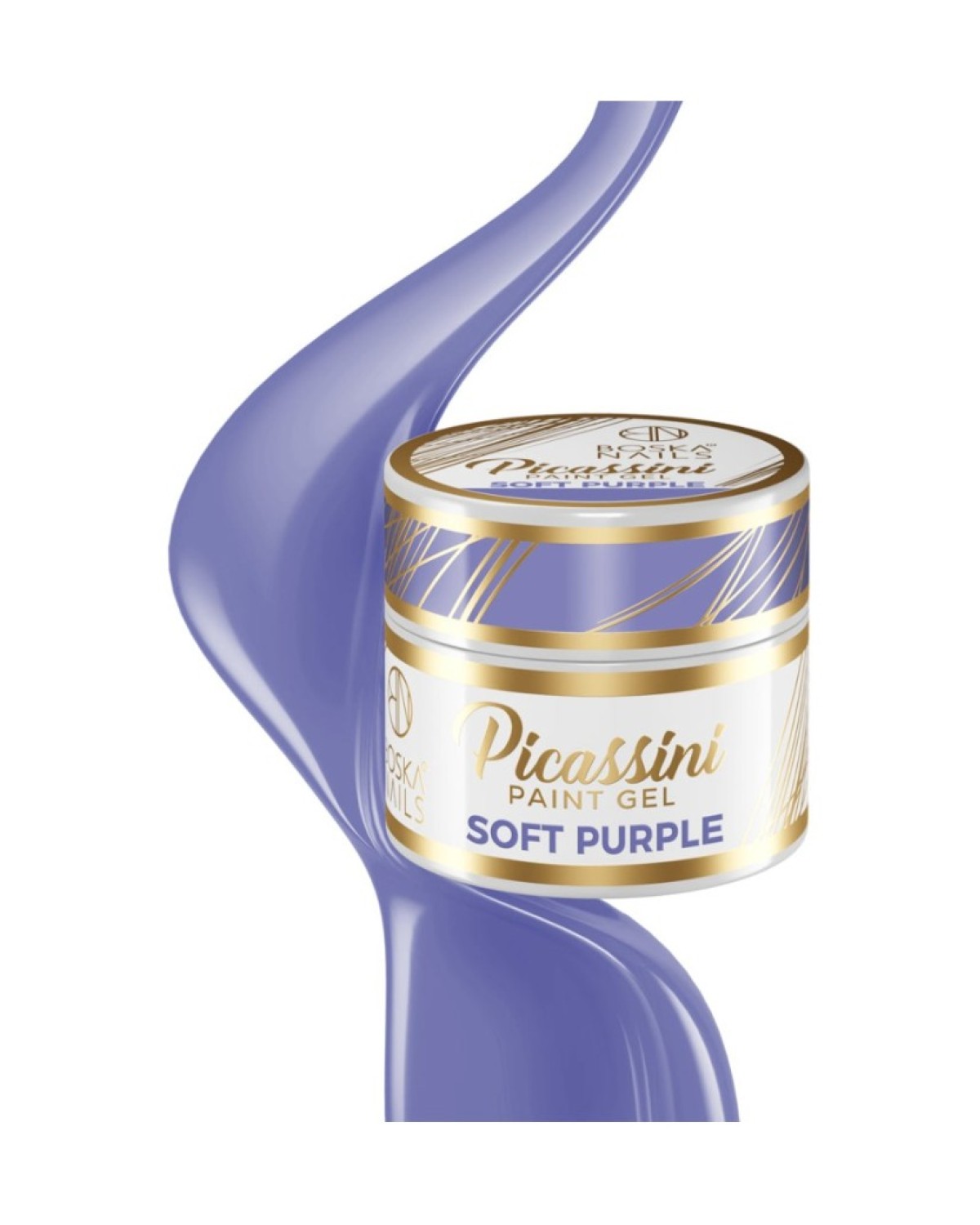 Picassini Paint Gel SOFT PURPLE 5 ml - producto profesional de uñas en Canarias