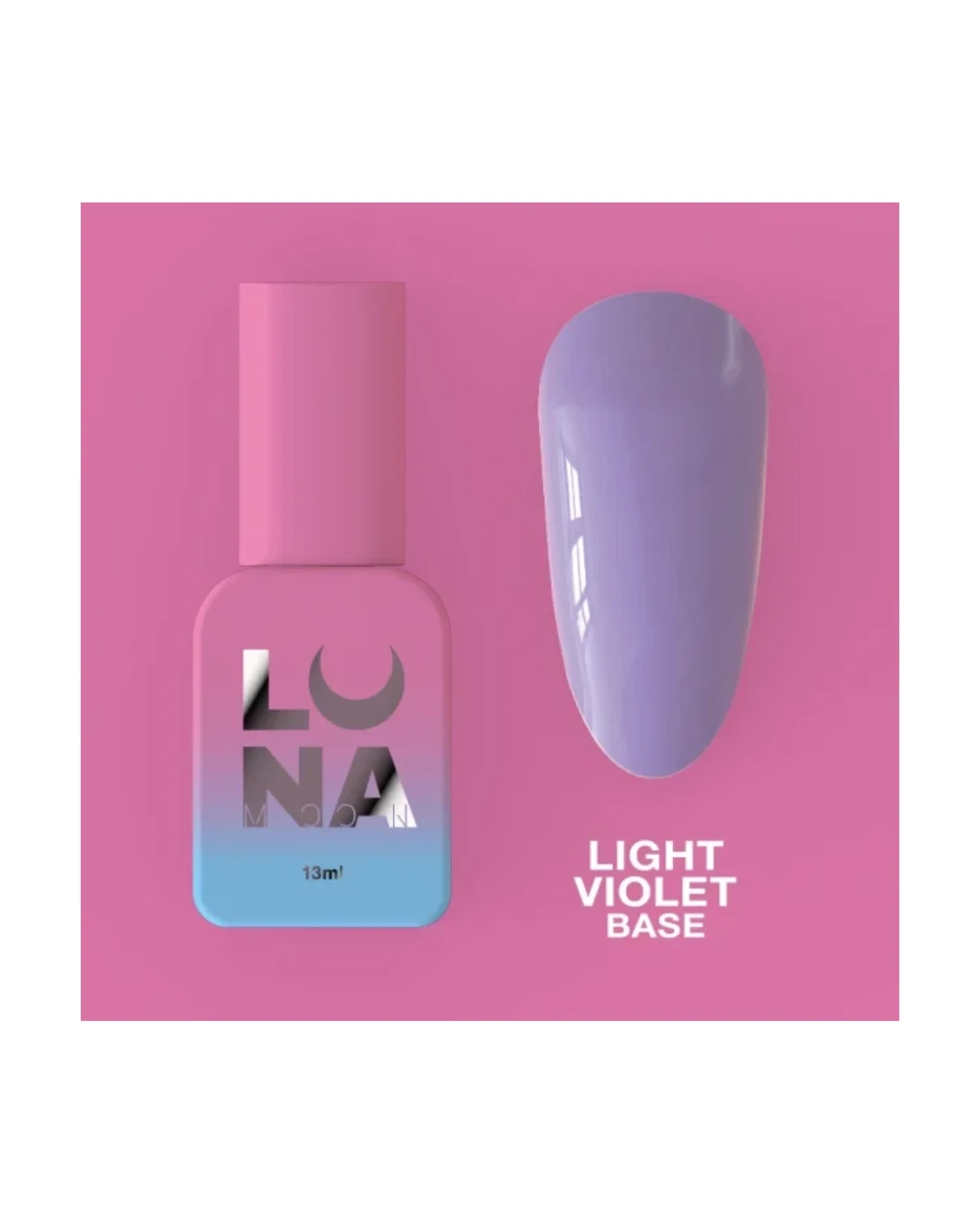 Light Violet Base 13ml - producto profesional de uñas en Canarias