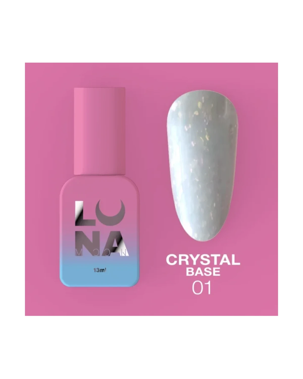 Crystal Base nr1 13ml - producto profesional de uñas en Canarias