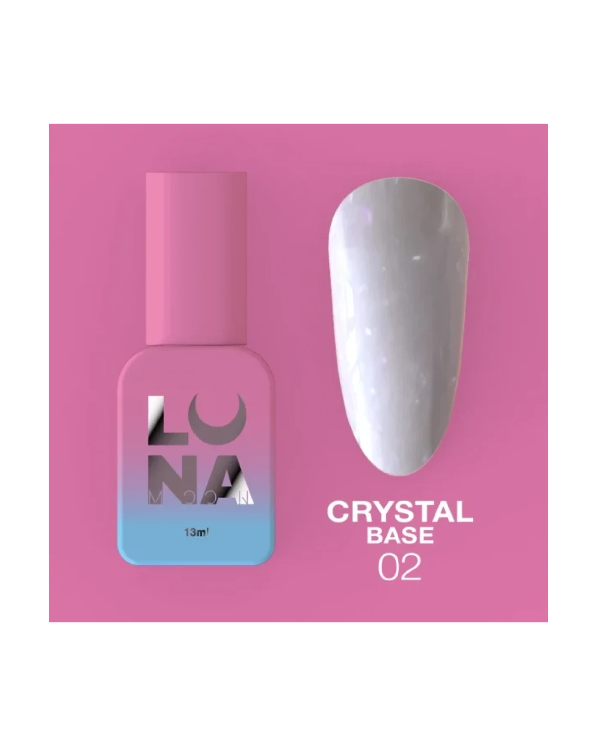 Crystal Base nr2 13ml - producto profesional de uñas en Canarias