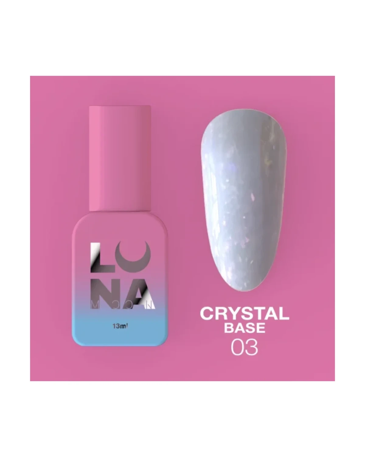 Crystal Base nr3 13ml - producto profesional de uñas en Canarias