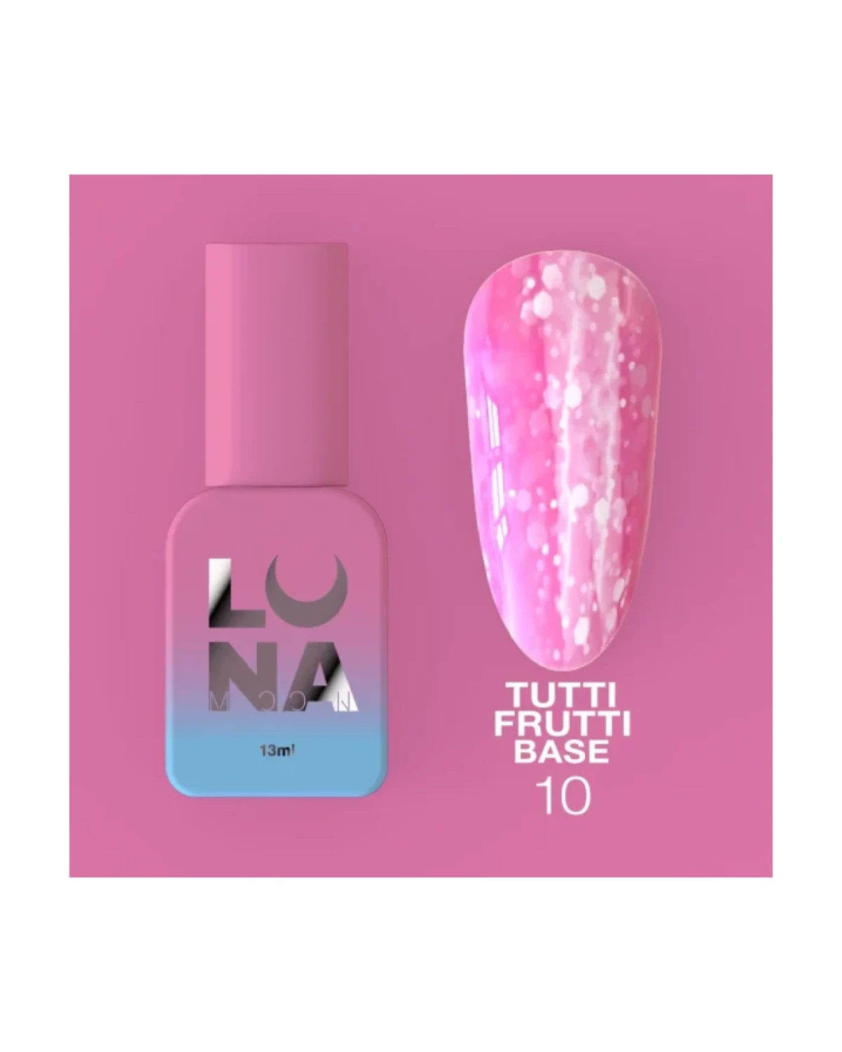 Tutti Frutti Base nr10 13ml - producto profesional de uñas en Canarias