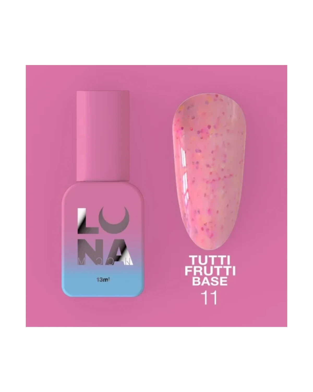 Tutti Frutti Base nr11 13ml - producto profesional de uñas en Canarias