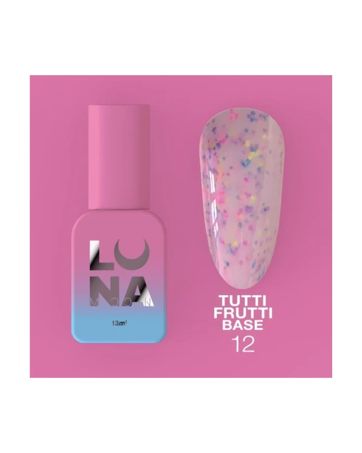 Tutti Frutti Base nr12 13ml - producto profesional de uñas en Canarias
