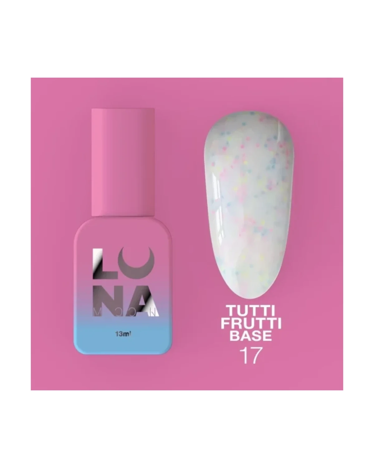 Tutti Frutti Base nr17 13ml - producto profesional de uñas en Canarias