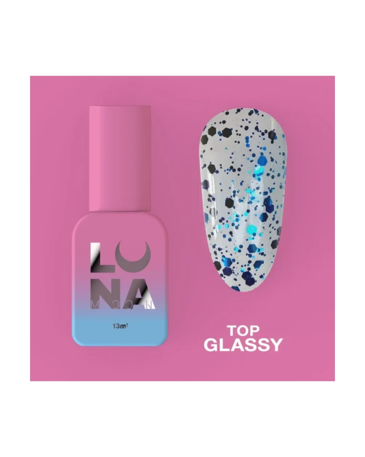 Top Glassy 13ml - producto profesional de uñas en Canarias