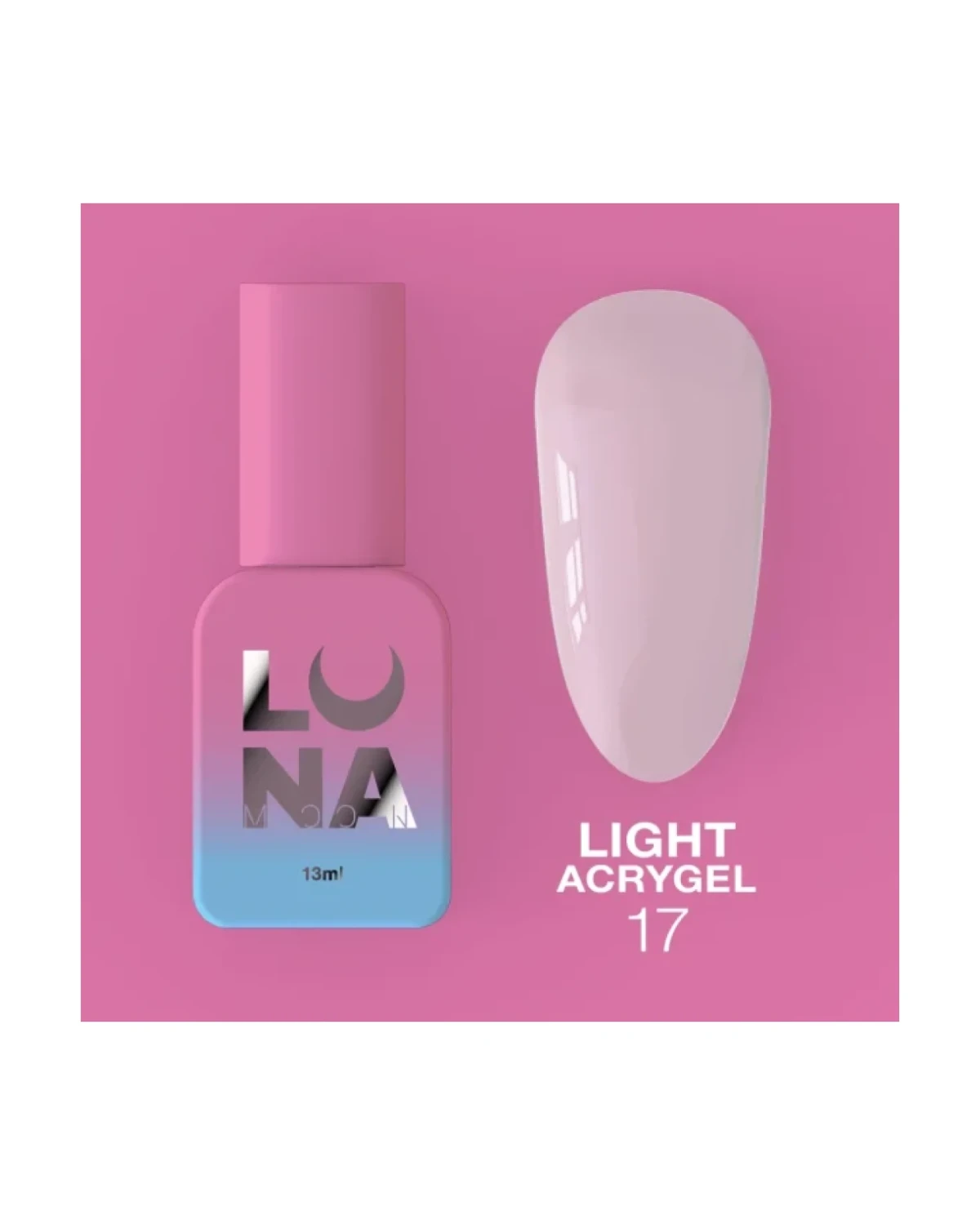 Light Acrygel nr17 13ml - producto profesional de uñas en Canarias