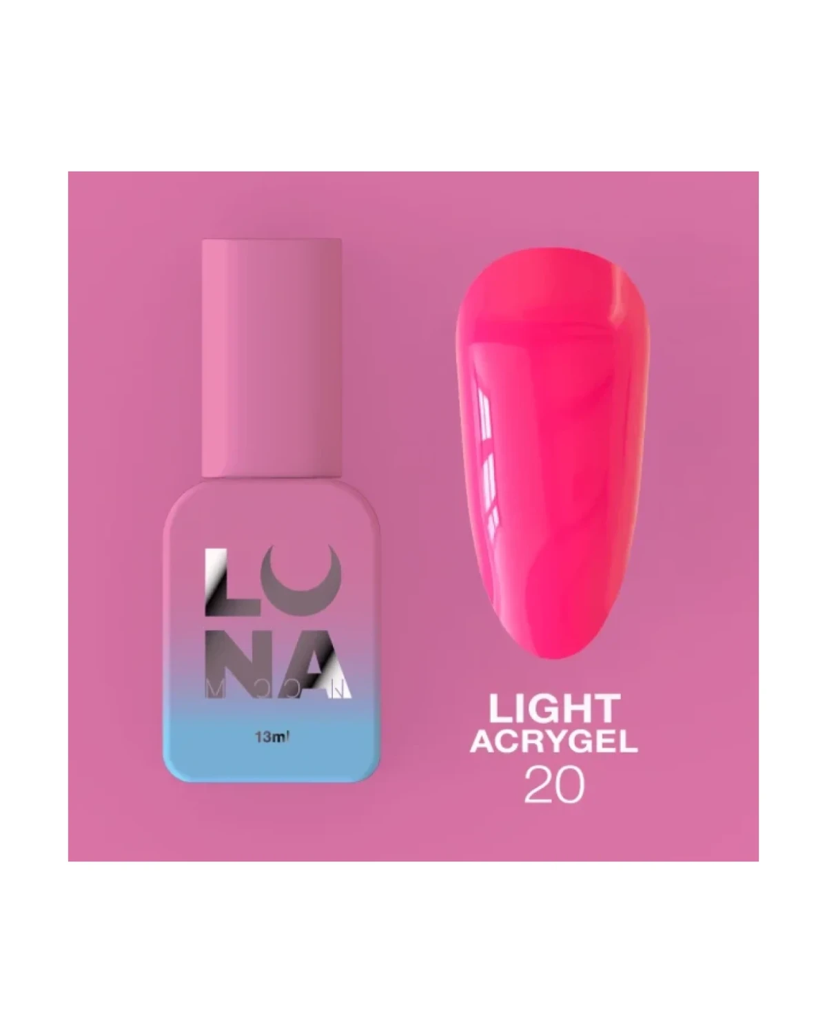 Light Acrygel nr20 13ml - producto profesional de uñas en Canarias
