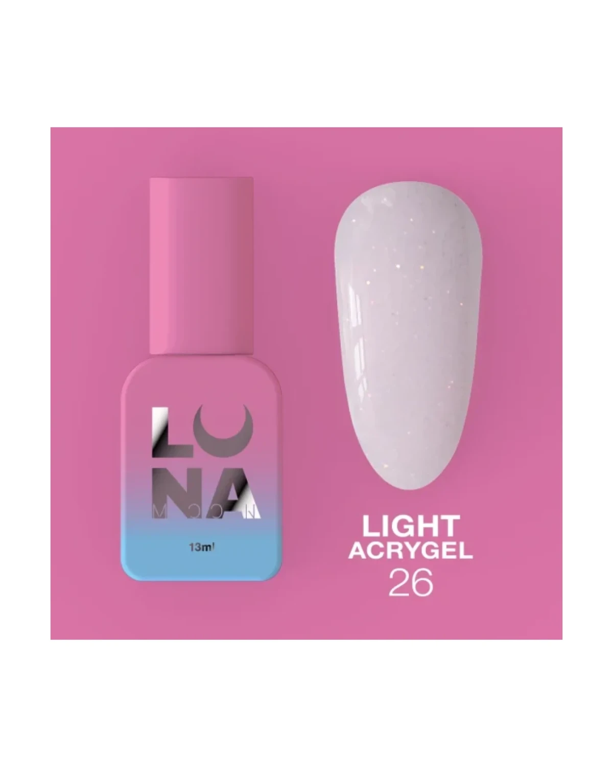 Light Acrygel nr26 13ml - producto profesional de uñas en Canarias