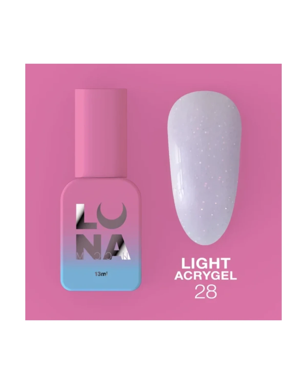 Light Acrygel nr28 13ml - producto profesional de uñas en Canarias