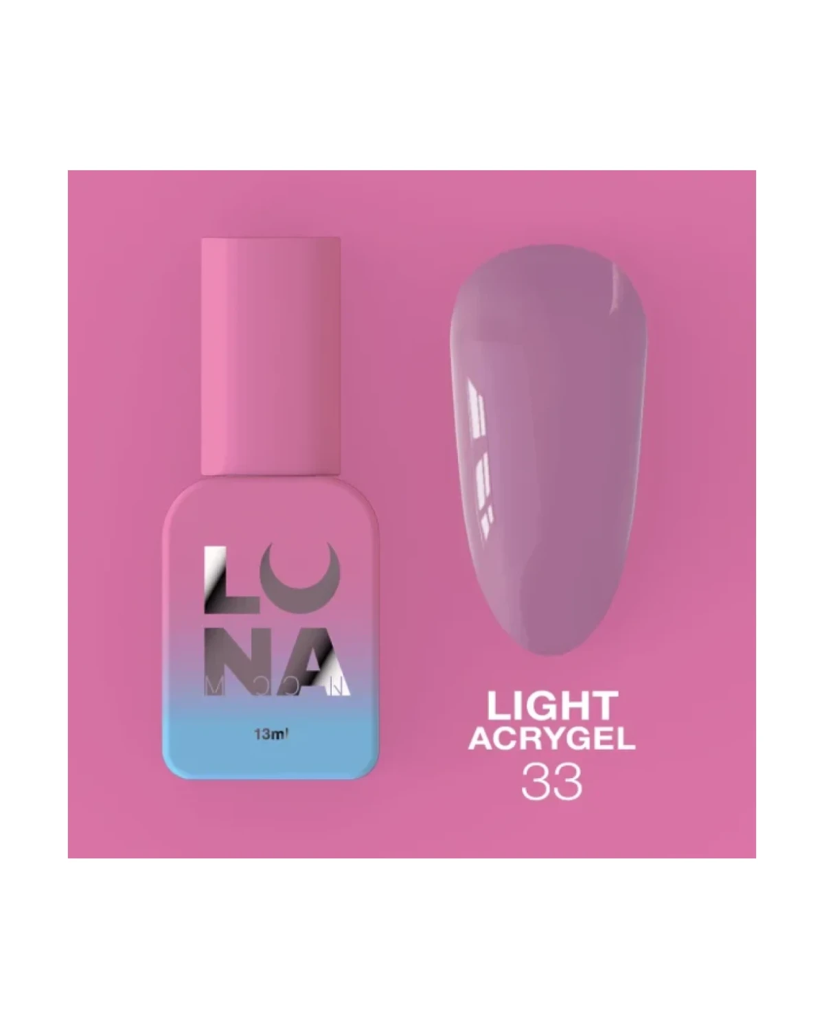 Light Acrygel nr33 13ml - producto profesional de uñas en Canarias