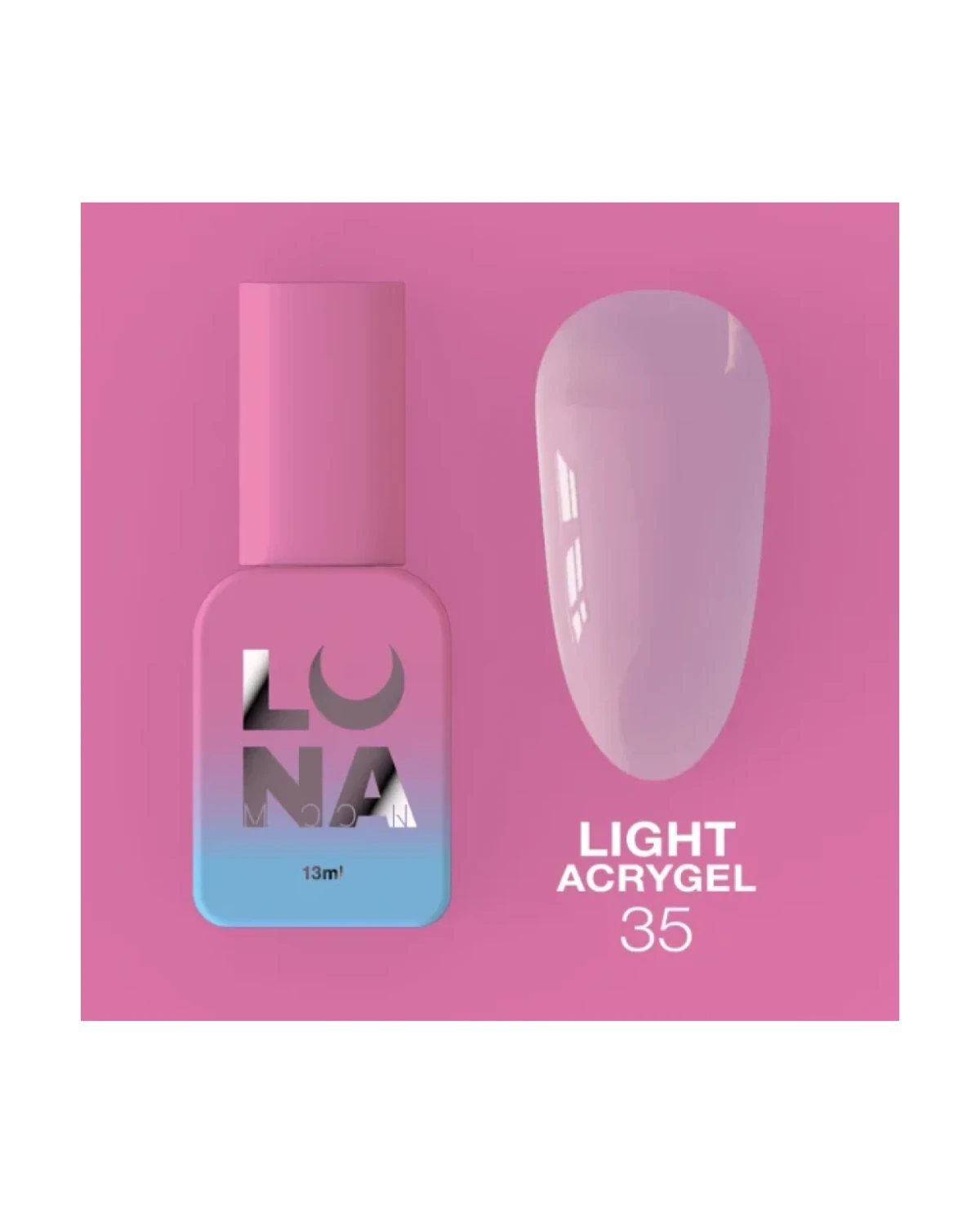 Light Acrygel nr35 13ml - producto profesional de uñas en Canarias
