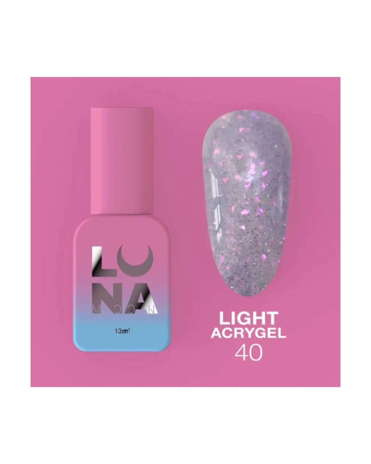 Light Acrygel nr40 13ml - producto profesional de uñas en Canarias