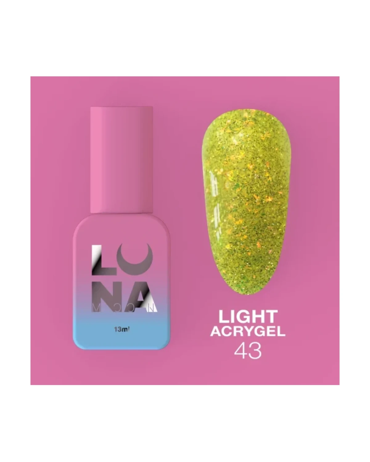 Light Acrygel nr43 13ml - producto profesional de uñas en Canarias