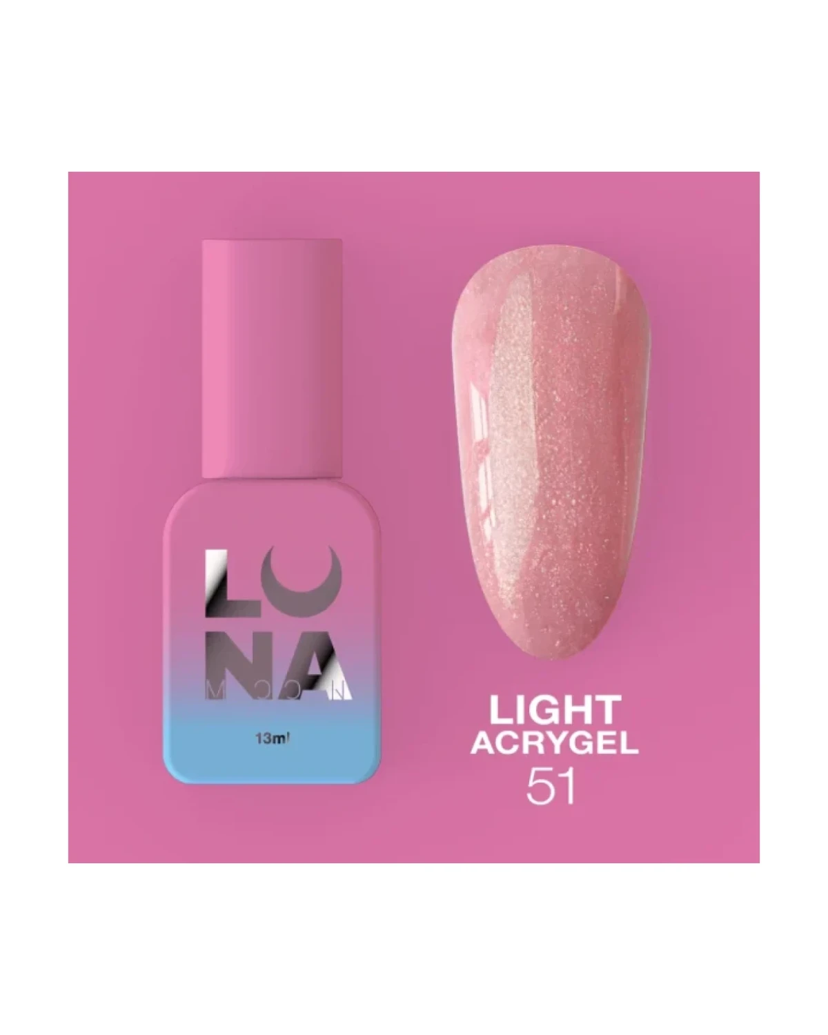 Light Acrygel nr51 13ml - producto profesional de uñas en Canarias