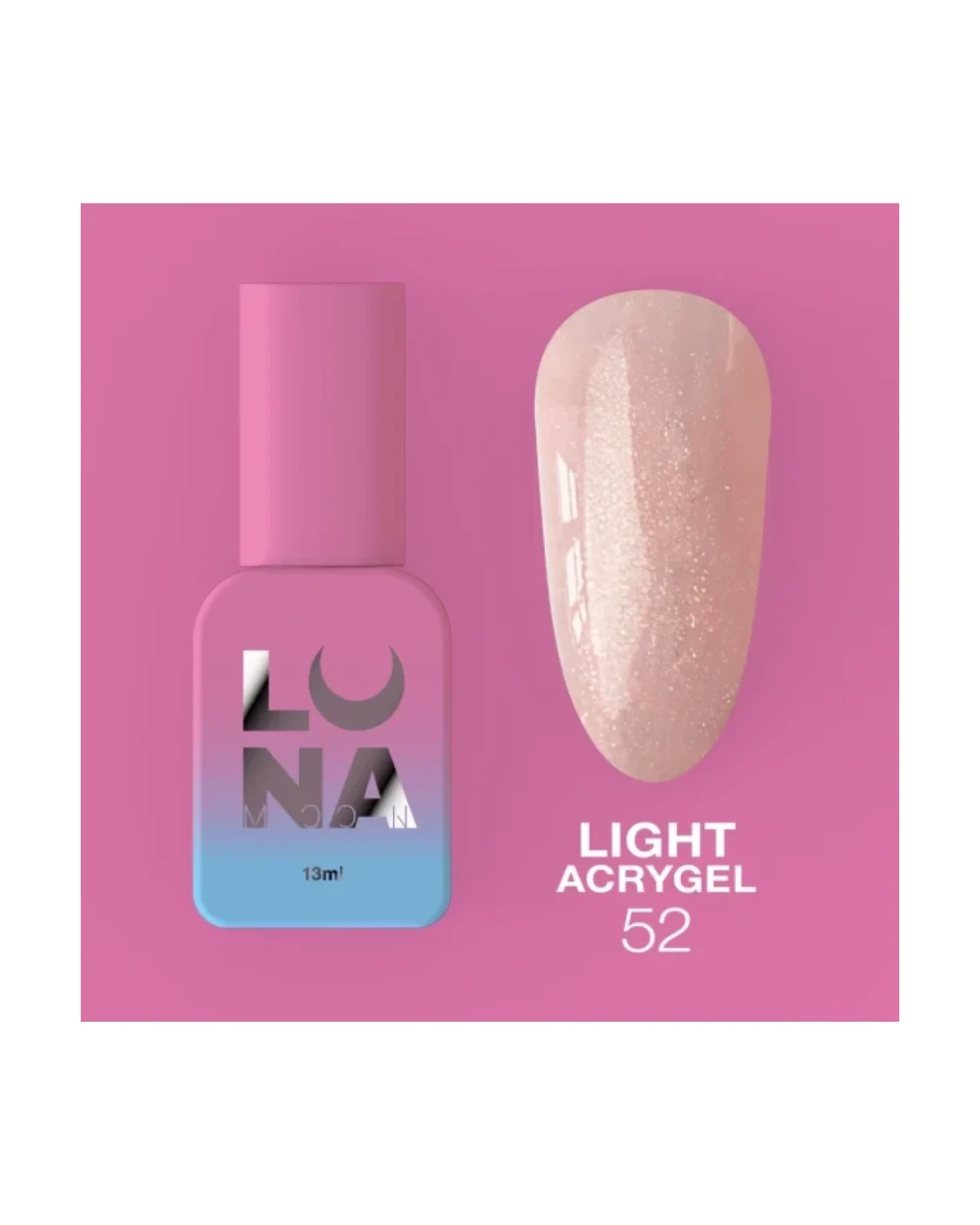 Light Acrygel nr52 13ml - producto profesional de uñas en Canarias