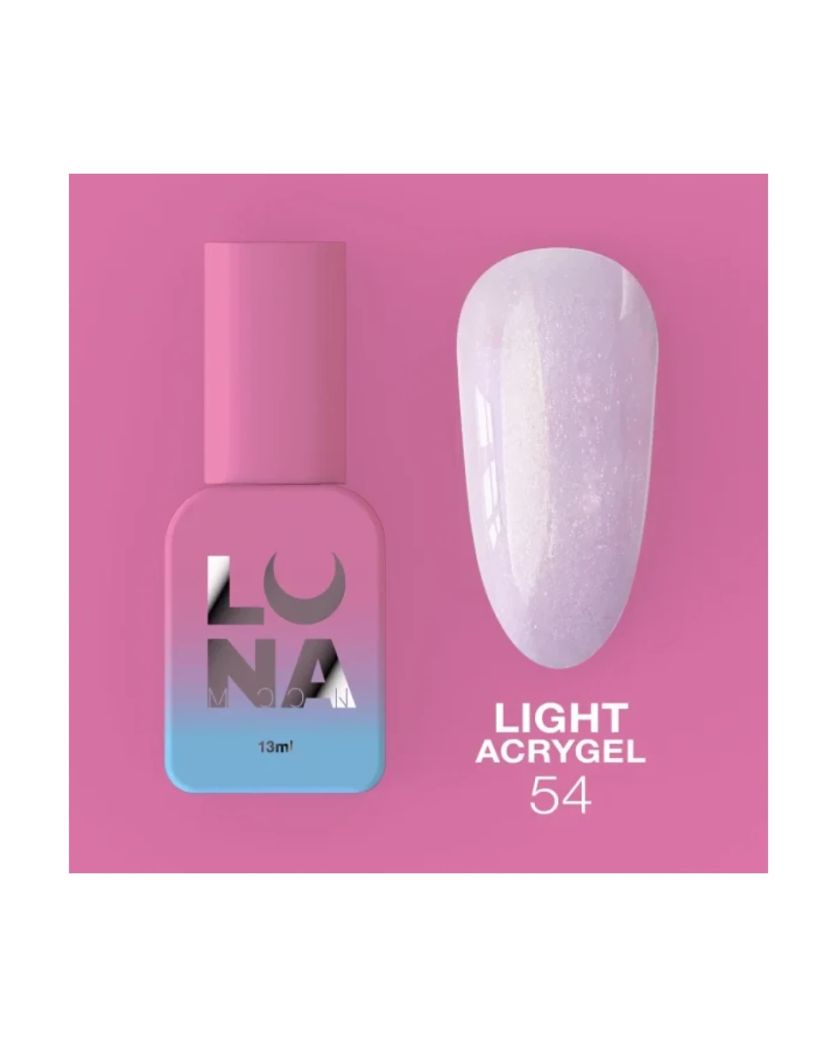 Light Acrygel nr54 13ml - producto profesional de uñas en Canarias