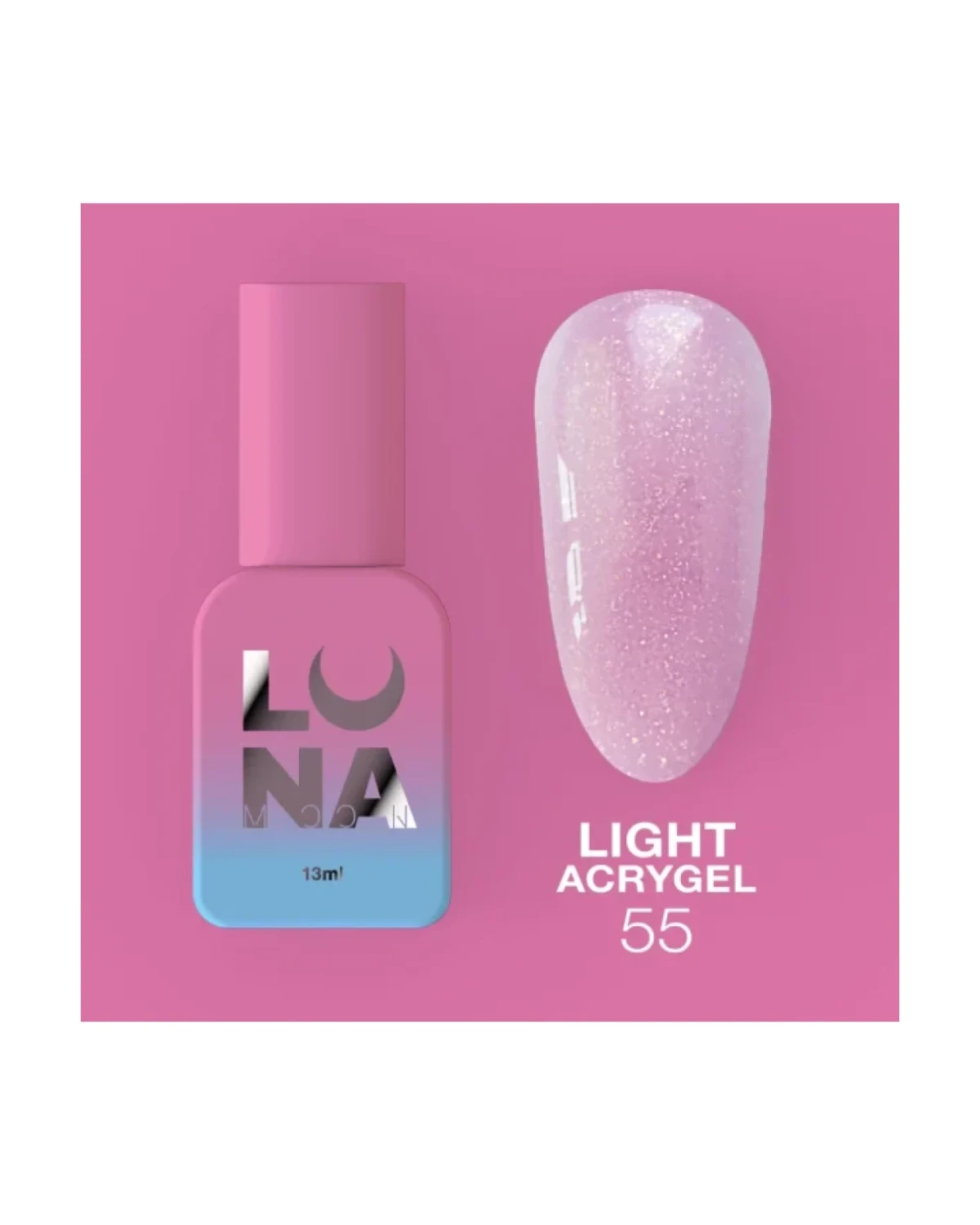 Light Acrygel nr55 13ml - producto profesional de uñas en Canarias
