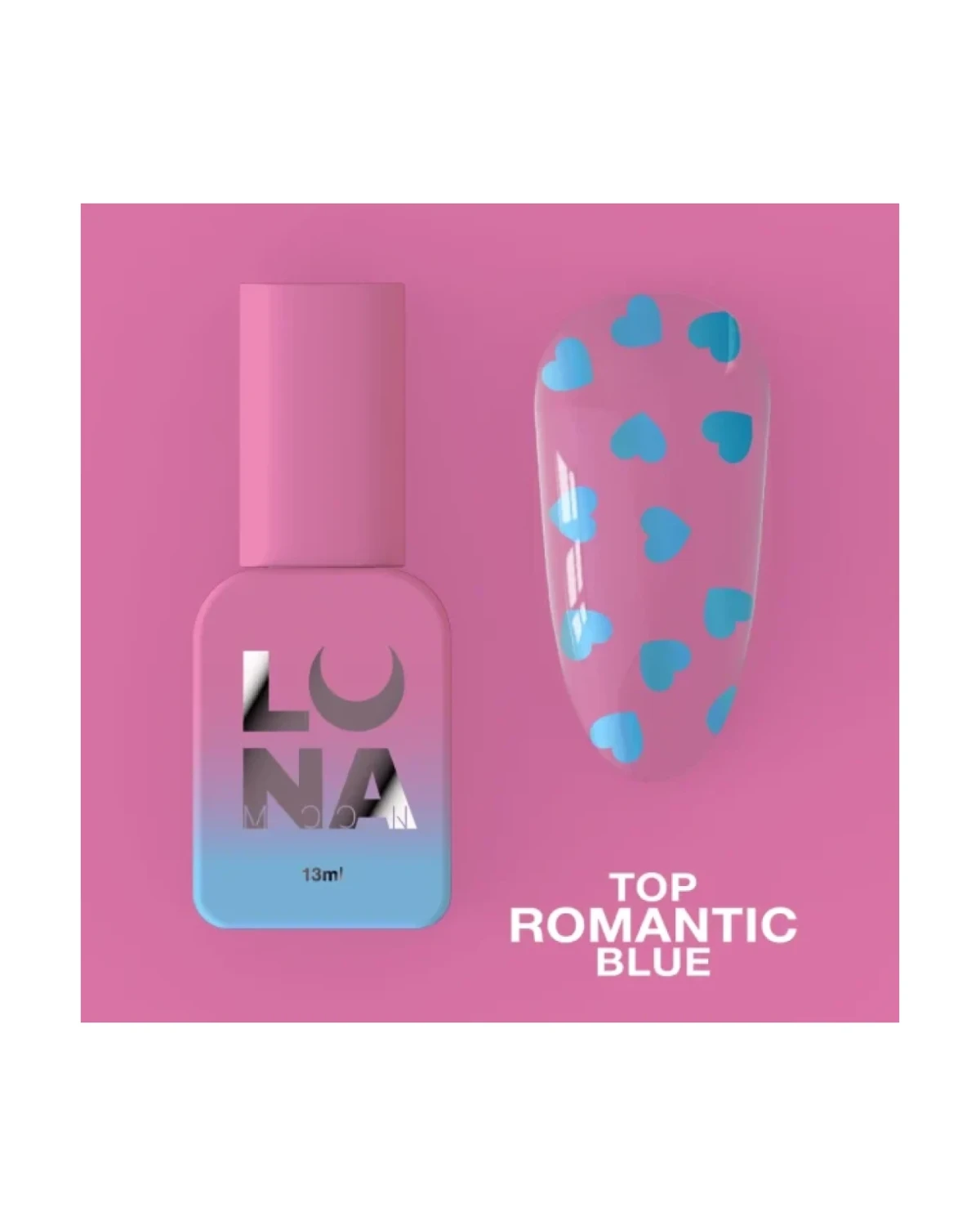 Top Romantic Blue 13ml - producto profesional de uñas en Canarias