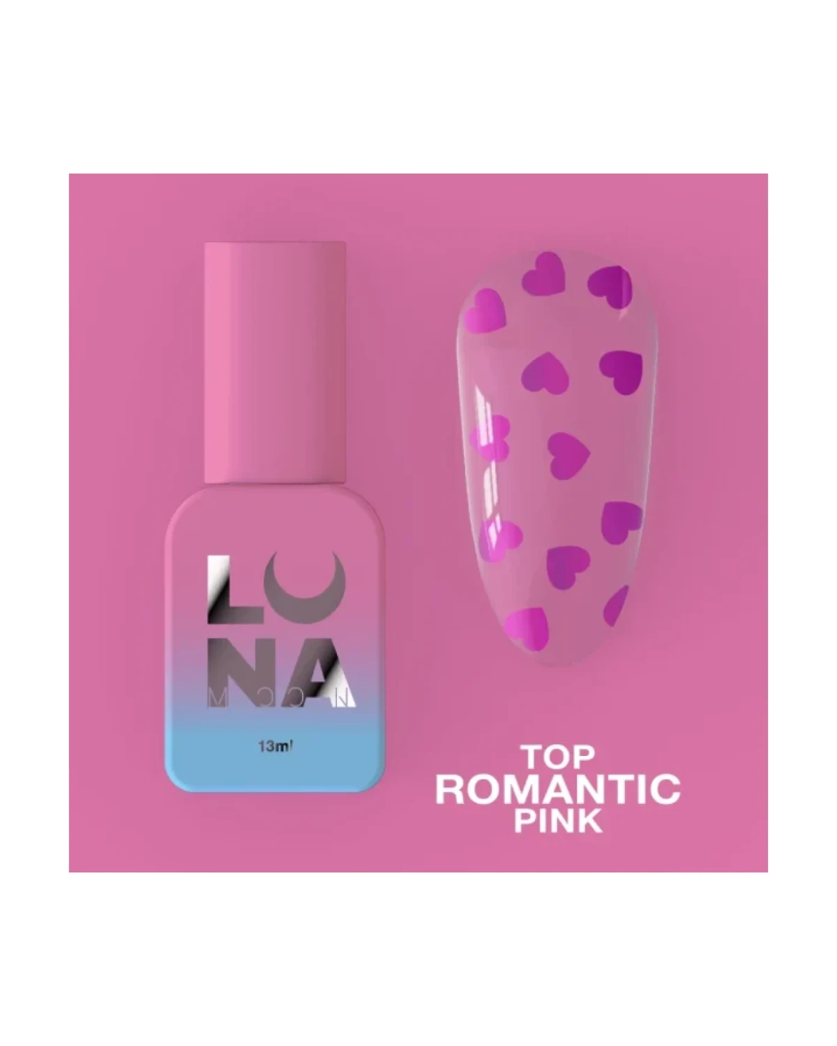 Top Romantic Pink 13ml - producto profesional de uñas en Canarias