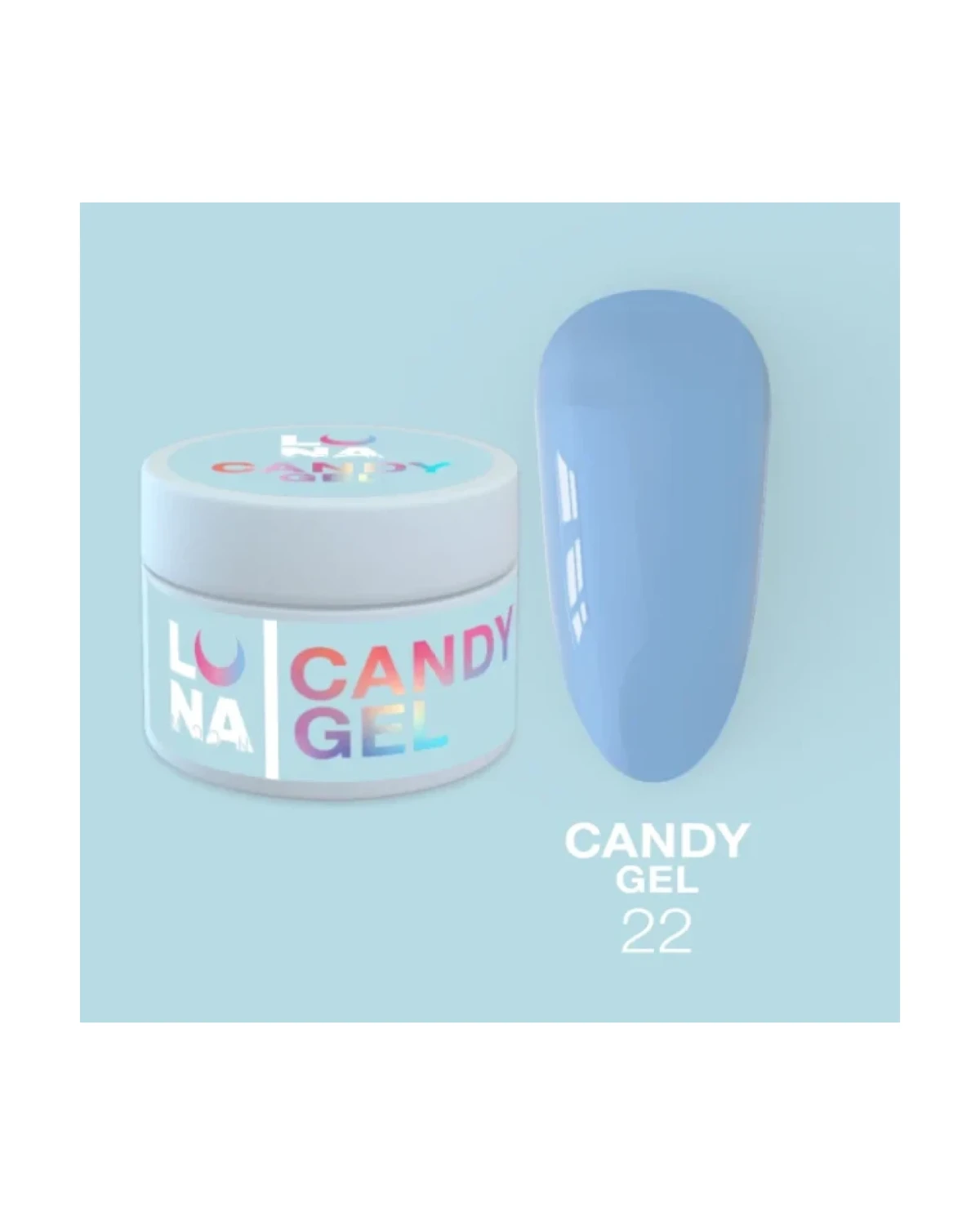 Candy Gel nr22 15ml - producto profesional de uñas en Canarias