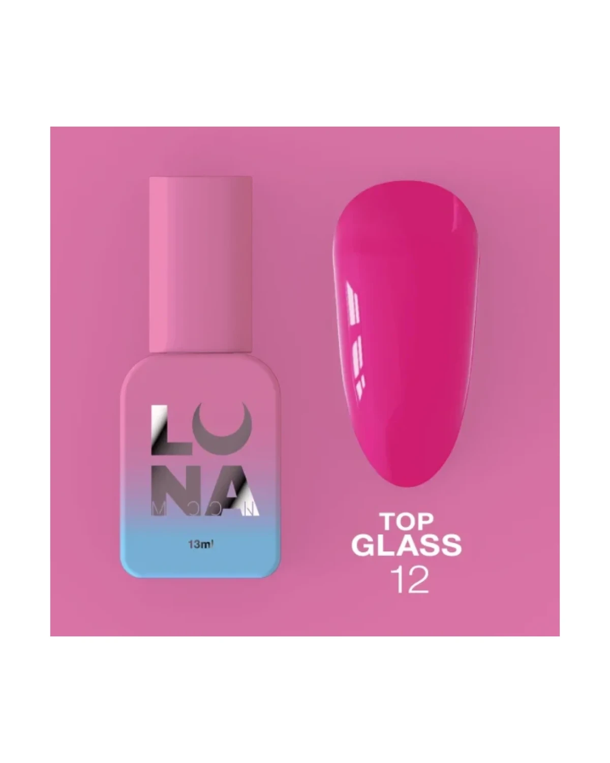 Top Glass nr12 13ml - producto profesional de uñas en Canarias