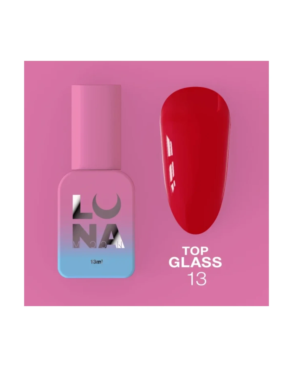 Top Glass nr13 13ml - producto profesional de uñas en Canarias