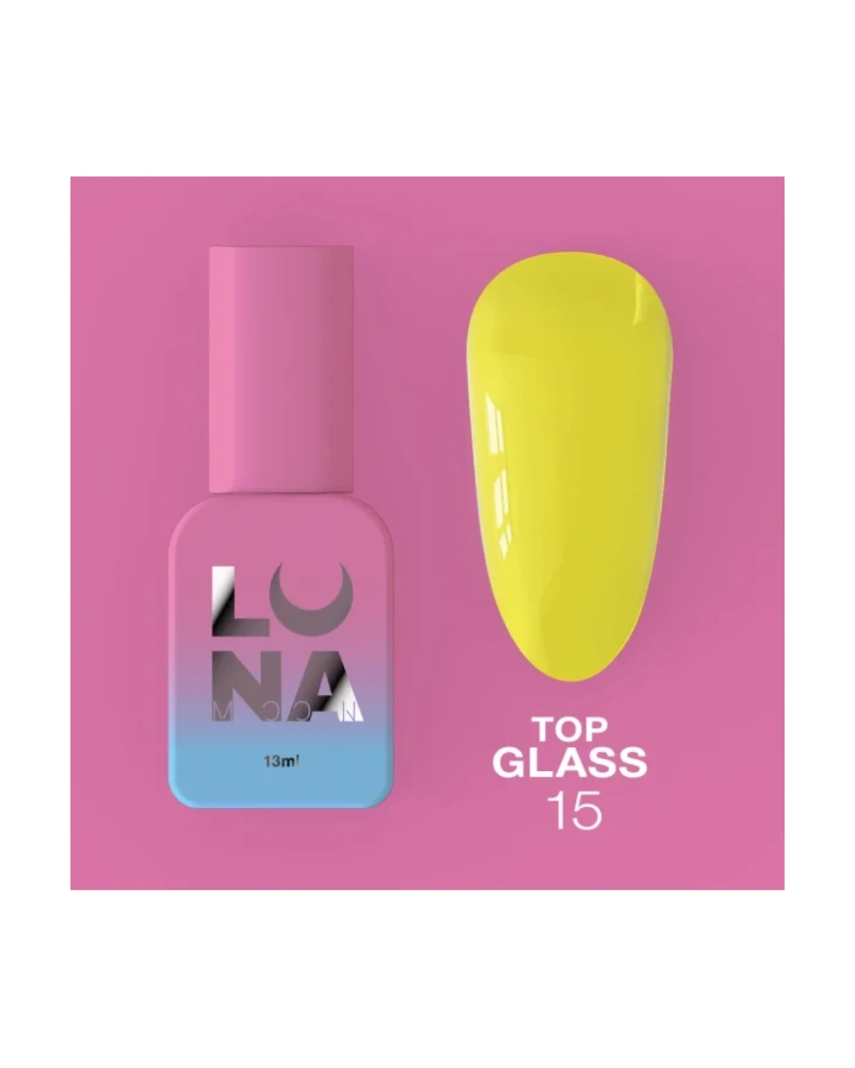 Top Glass nr15 13ml - producto profesional de uñas en Canarias