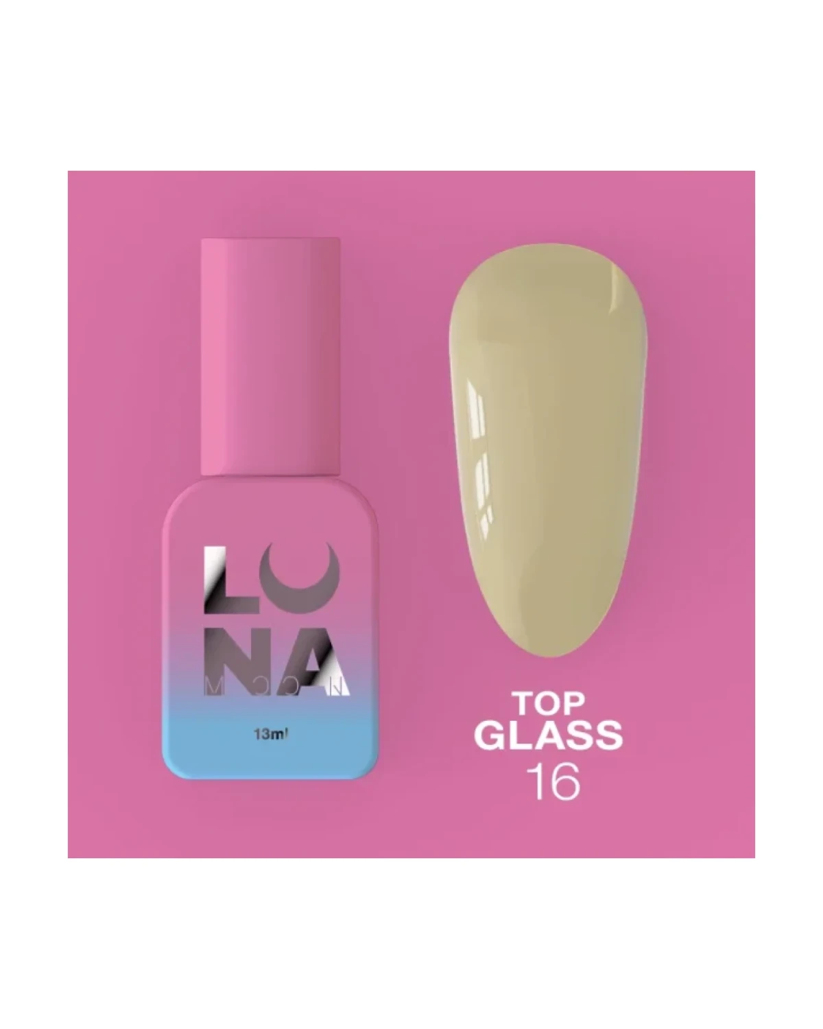 Top Glass nr16 13ml - producto profesional de uñas en Canarias