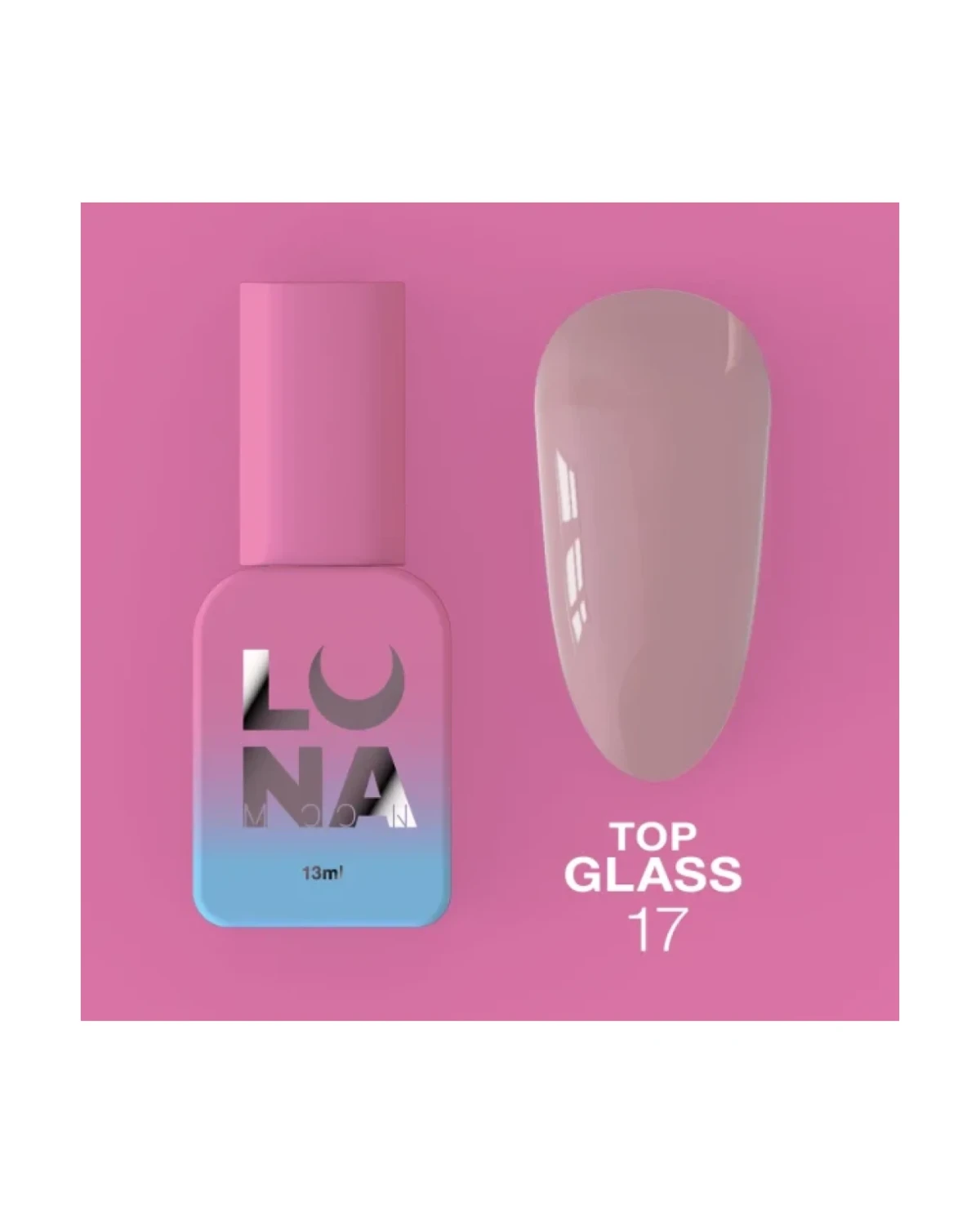 Top Glass nr17 13ml - producto profesional de uñas en Canarias