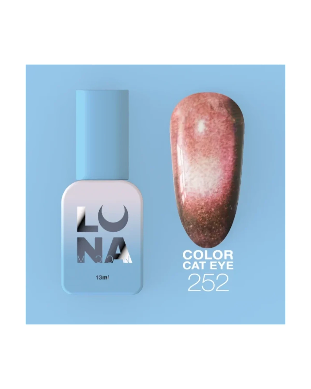 Color Cat Eye nr 252 13ml - producto profesional de uñas en Canarias