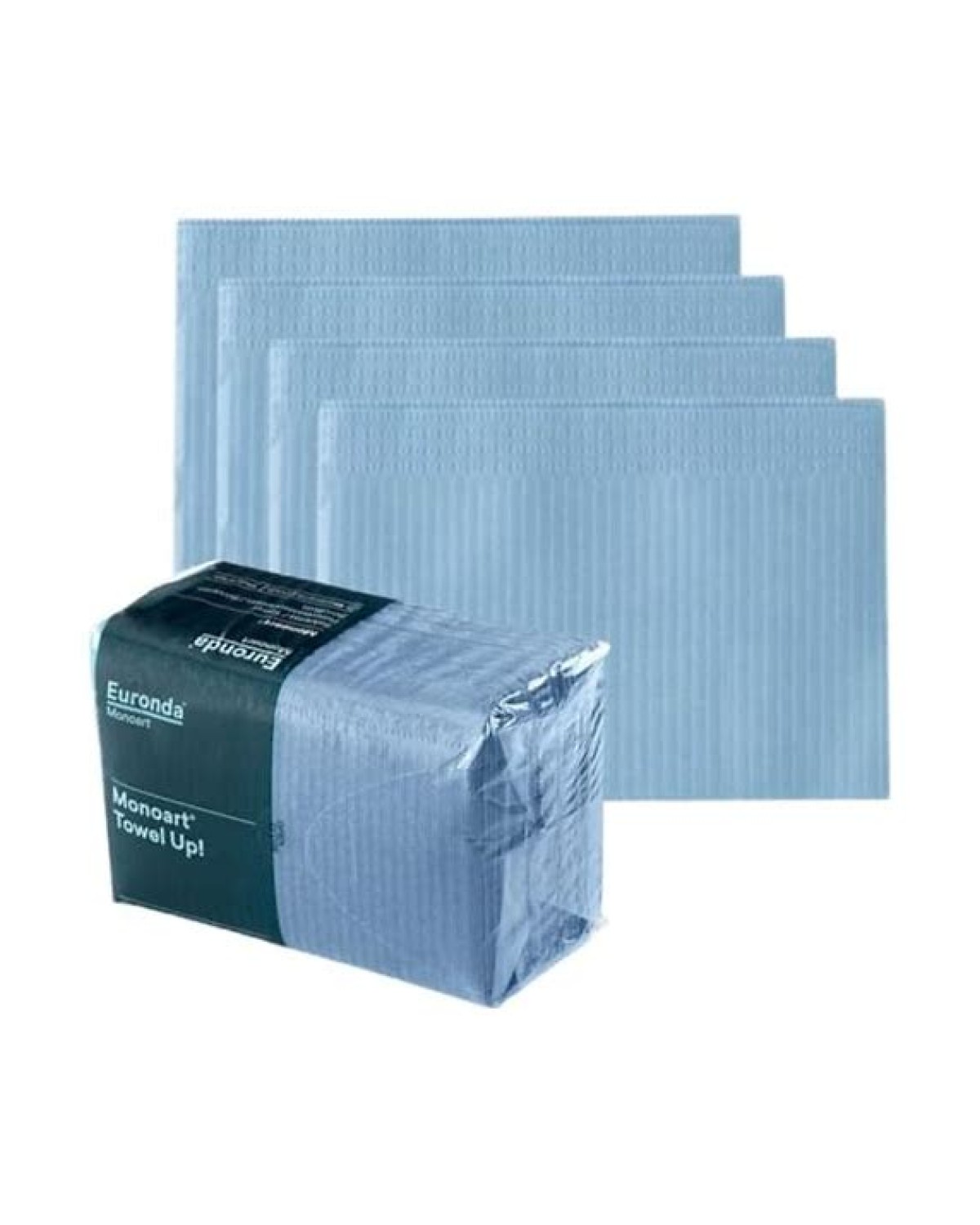 Babero  Desechables Azul 50 unid Monoart - producto profesional de uñas en Canarias