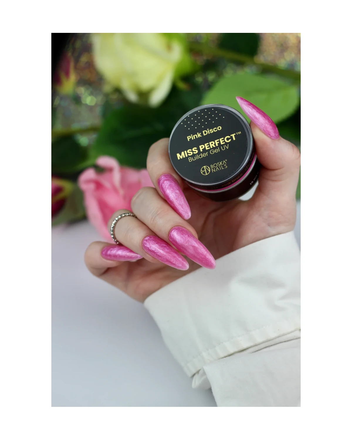 Imagen adicional de Gel Constructor UV Pink Disco - 15ml