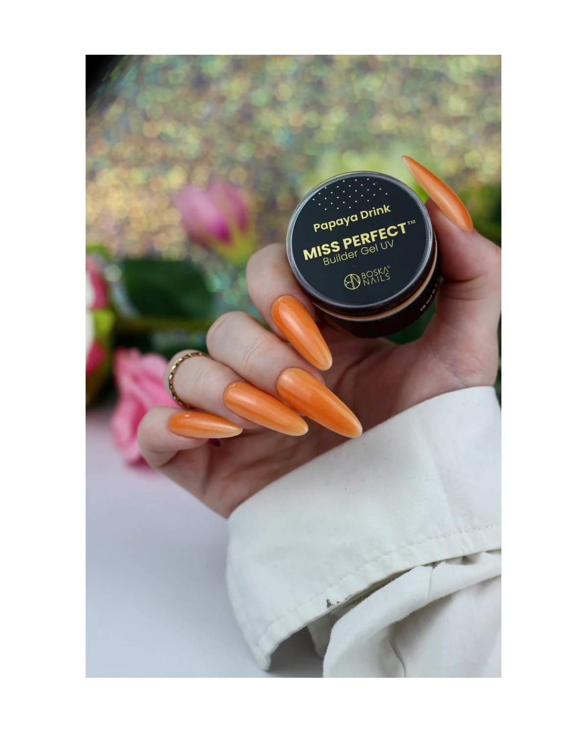 Imagen adicional de Gel Constructor UV Papaya Drink - 15ml