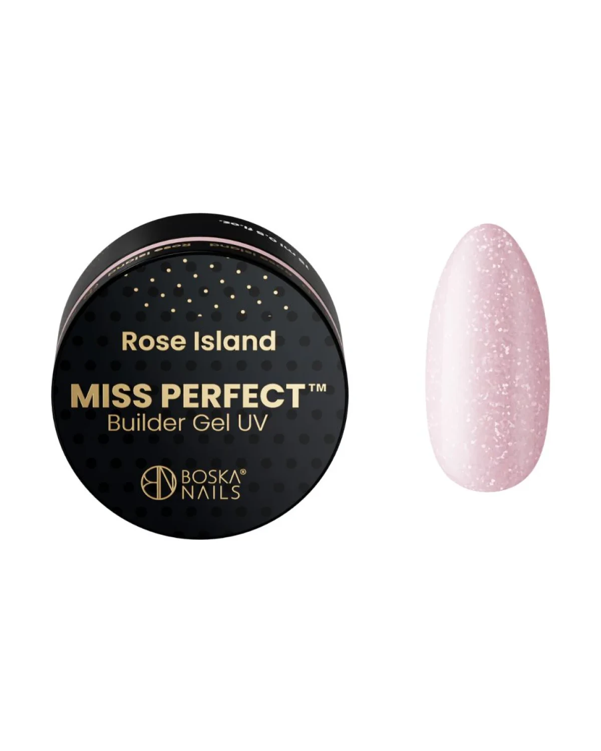 Imagen adicional de Gel Constructor UV Rose Island - 15 ml