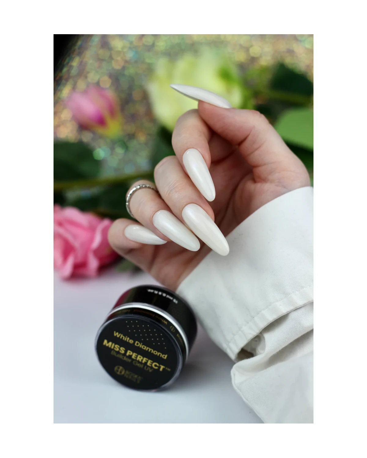 Imagen adicional de Gel Constructor UV White Diamond - 15ml