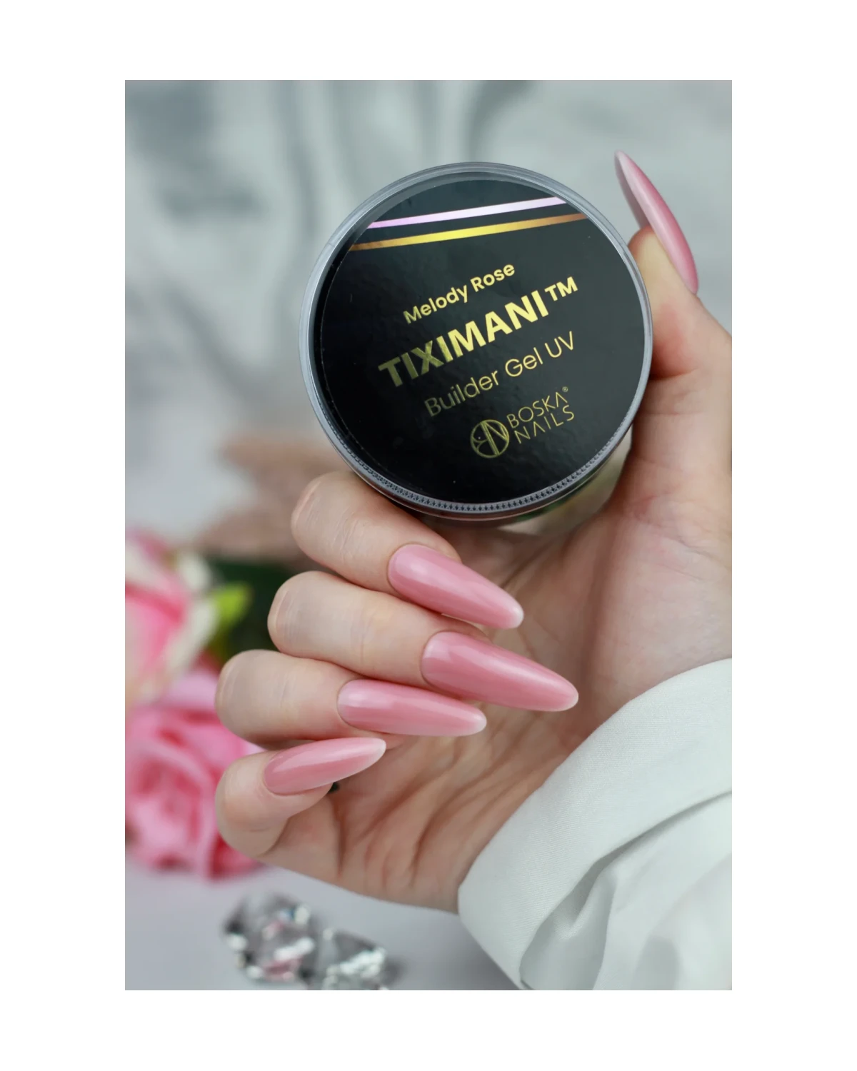 Imagen adicional de Gel Constructor UV Melody Rose - 50ml