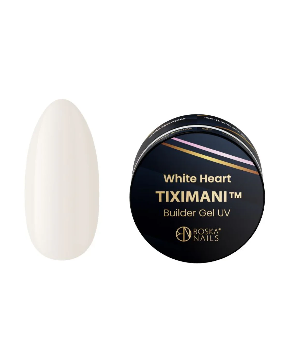 Imagen adicional de Gel Constructor UV White Heart - 15 ml