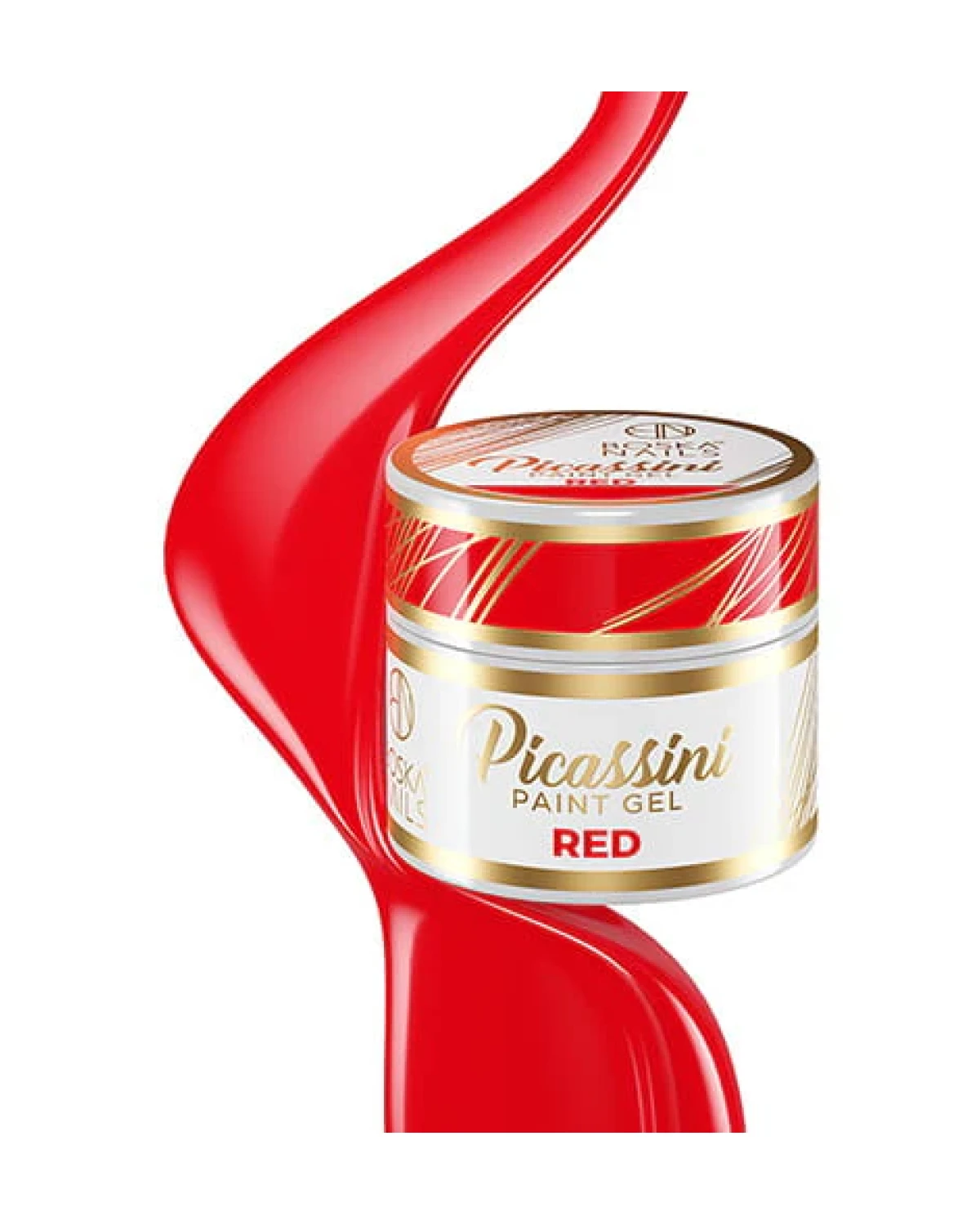 Gel Picassini Rojo - 5ml - producto profesional de uñas en Canarias