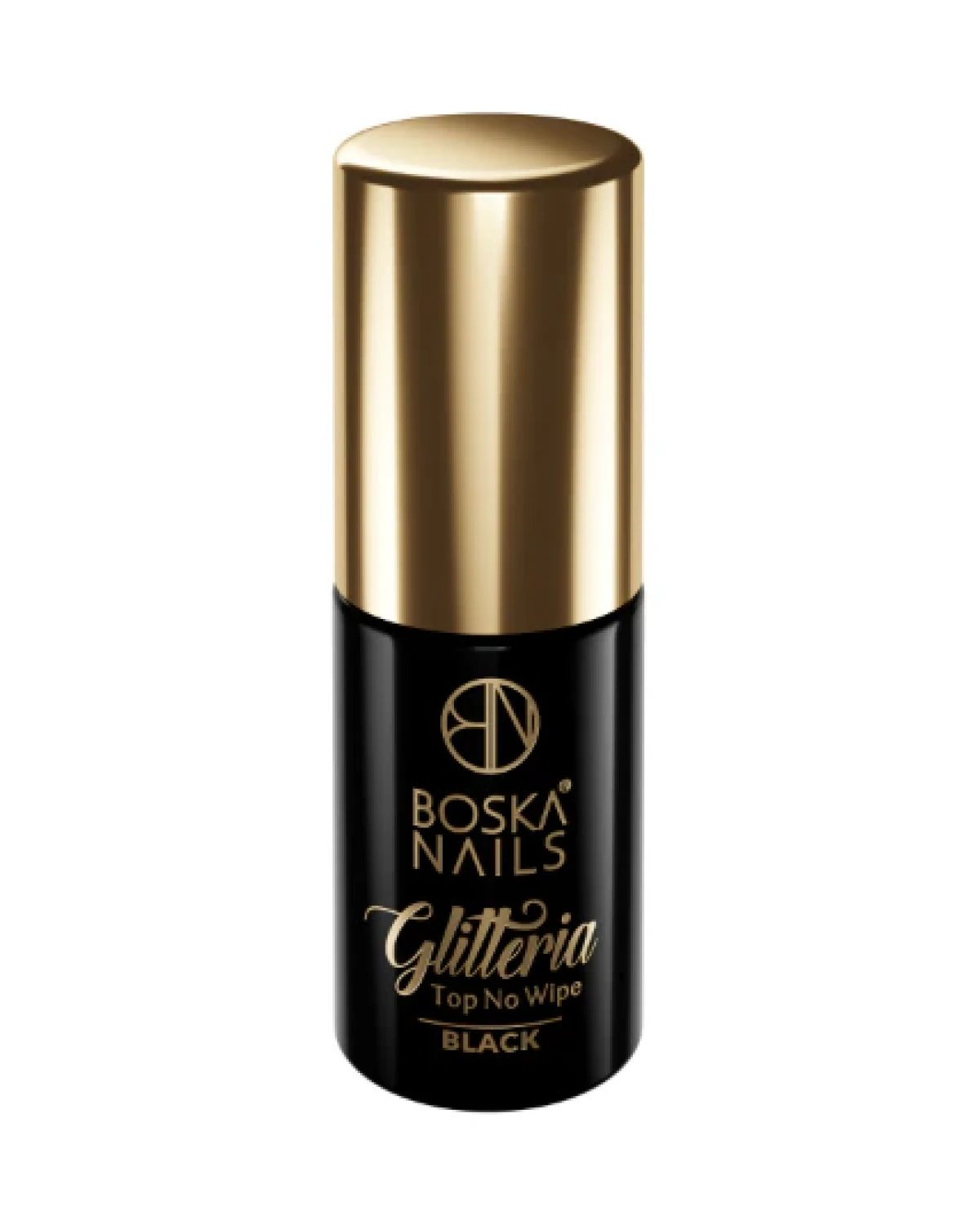 Imagen adicional de Top Coat Glitteria Black No Wipe - 6ml