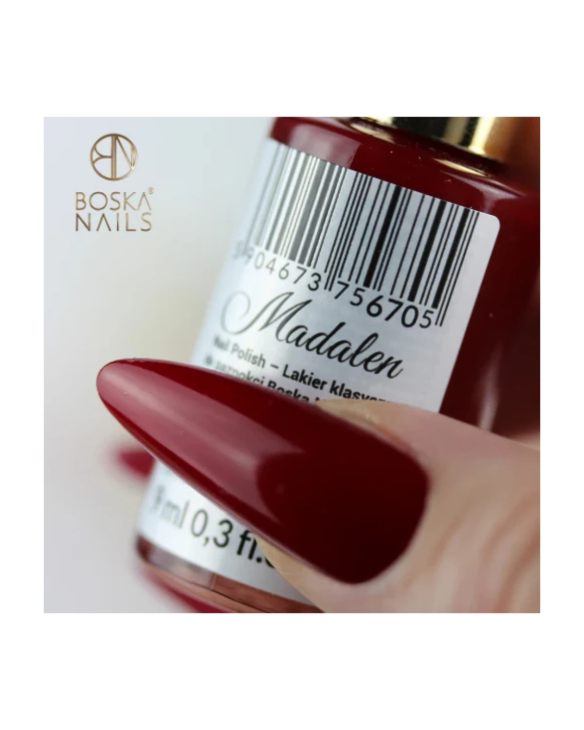 Imagen adicional de Classic Nail Polish Madalen no 670 Boska Nails 9 ml