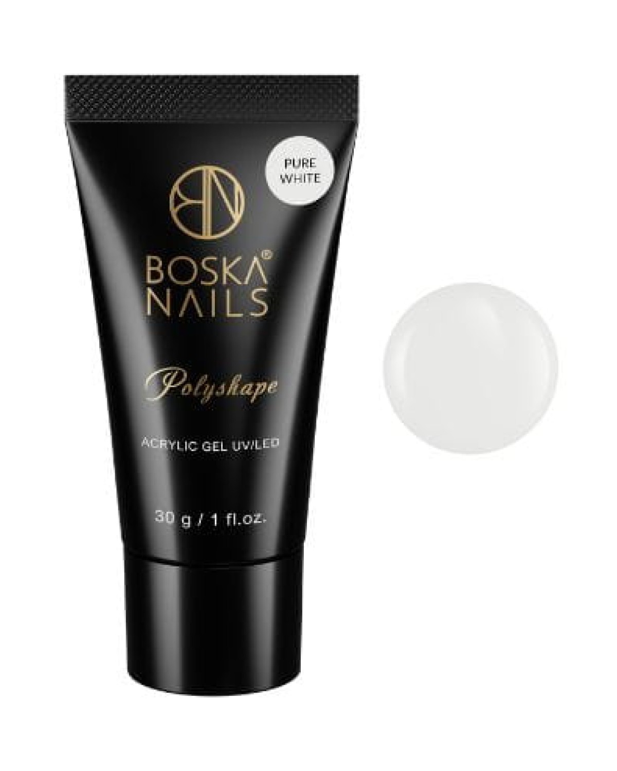 Polygel Polyshape Pure White - 30g - producto profesional de uñas en Canarias