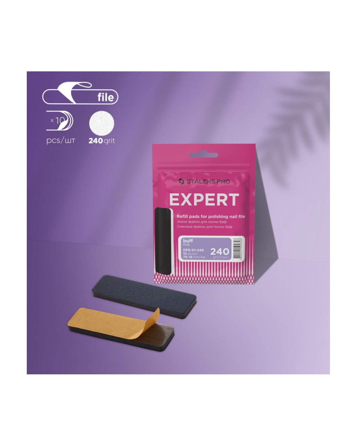 Buffer Desechables - producto profesional de uñas en Canarias