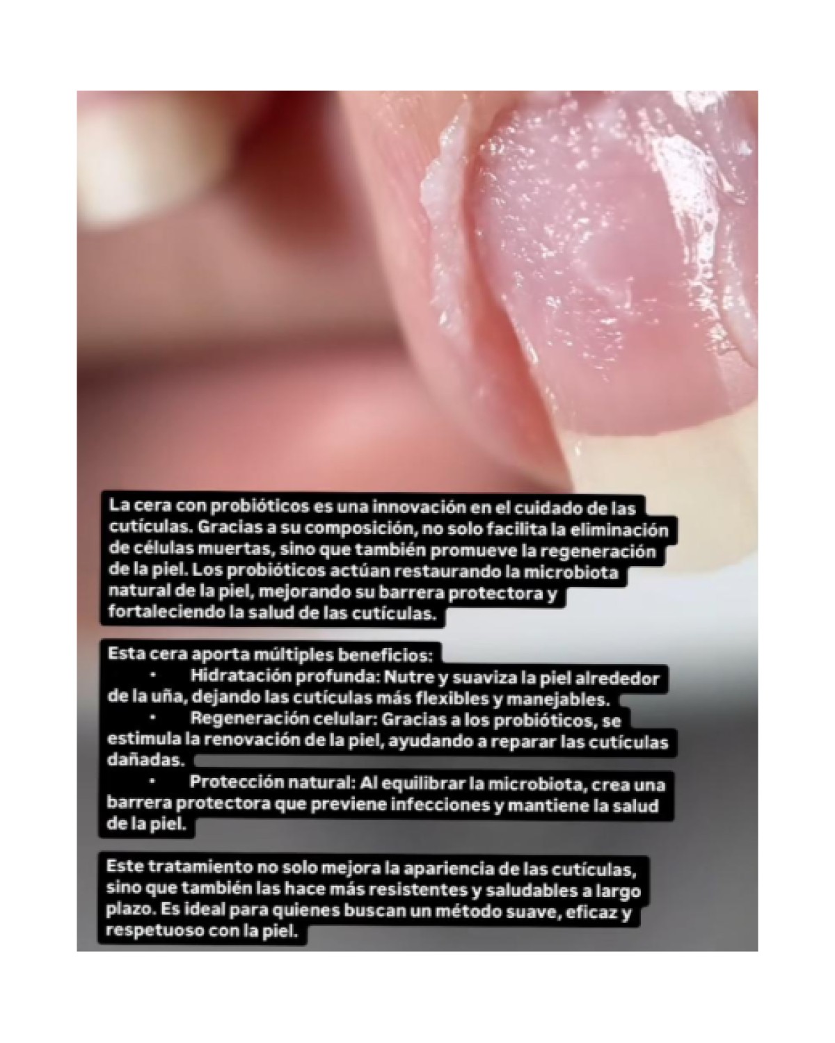 Imagen adicional de CERA PARA CUTÍCULA IOANA CRISTESCU