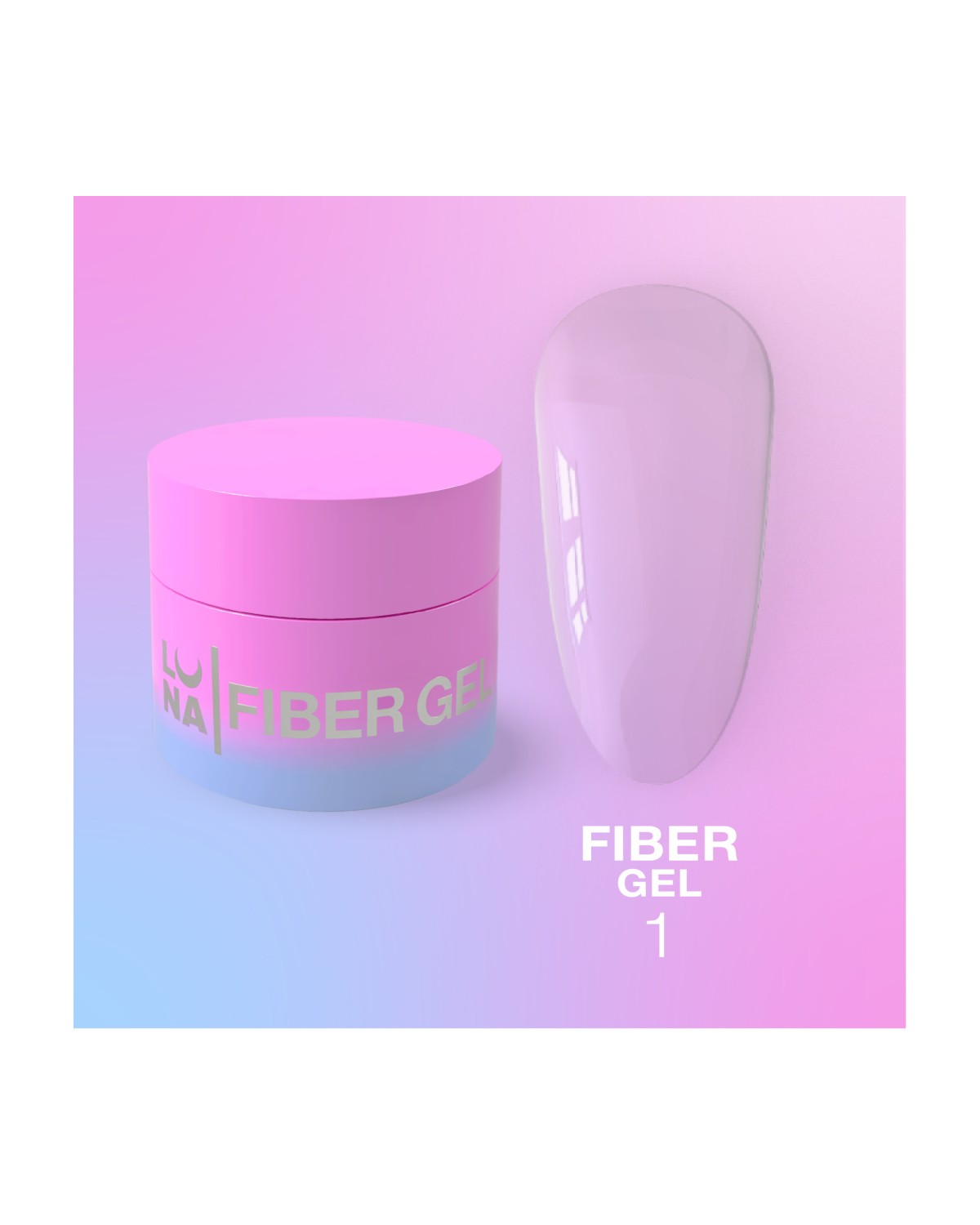 Fiber gel 01 - producto profesional de uñas en Canarias
