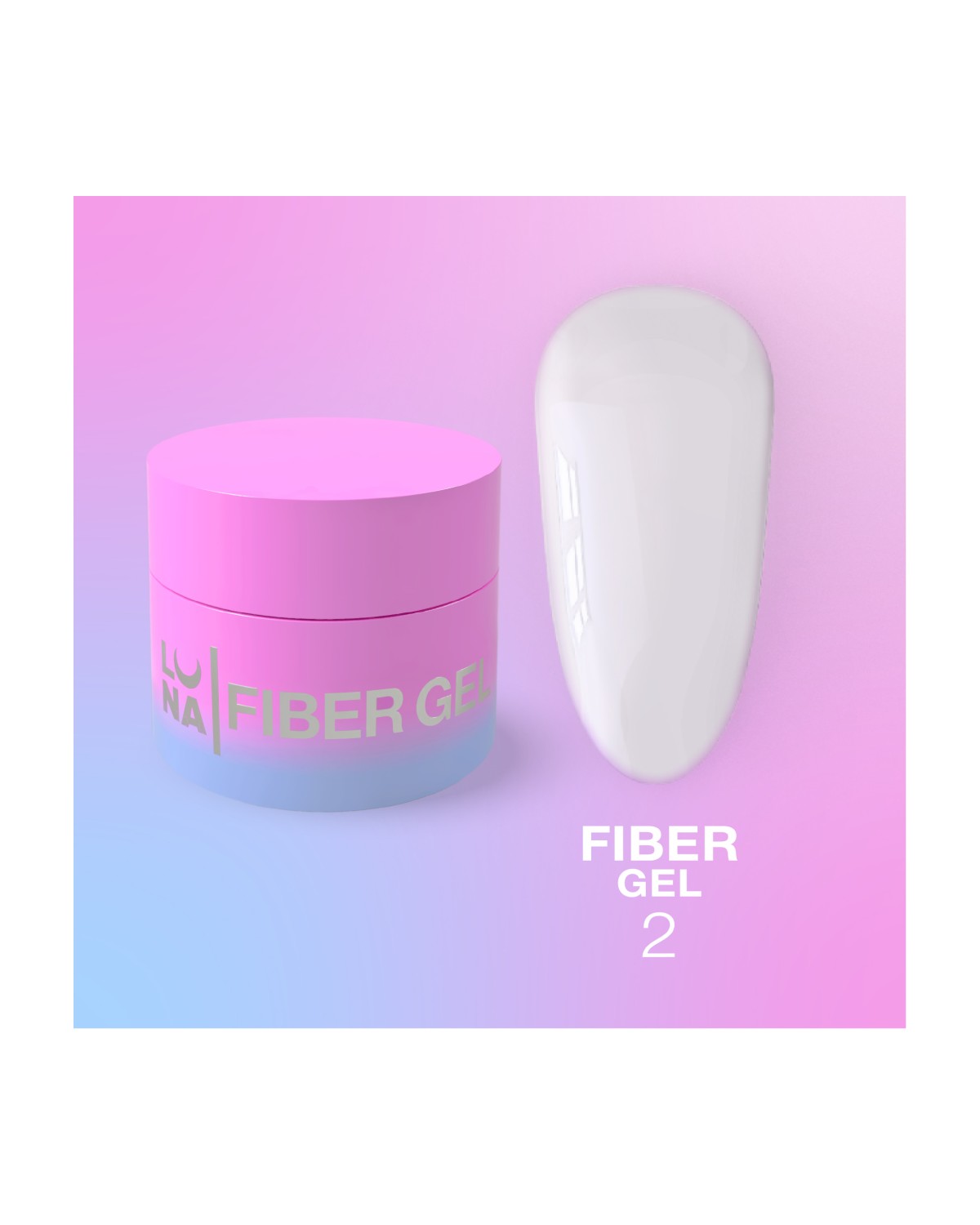 Fiber Gel 02 - producto profesional de uñas en Canarias
