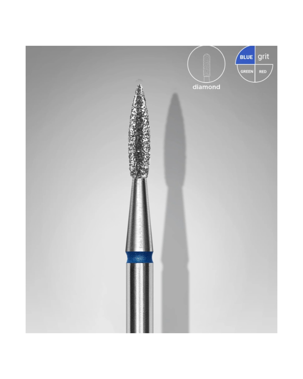 Fresa azul 1,6 Mm / Parte De Trabajo De 8 Mm - producto profesional de uñas en Canarias