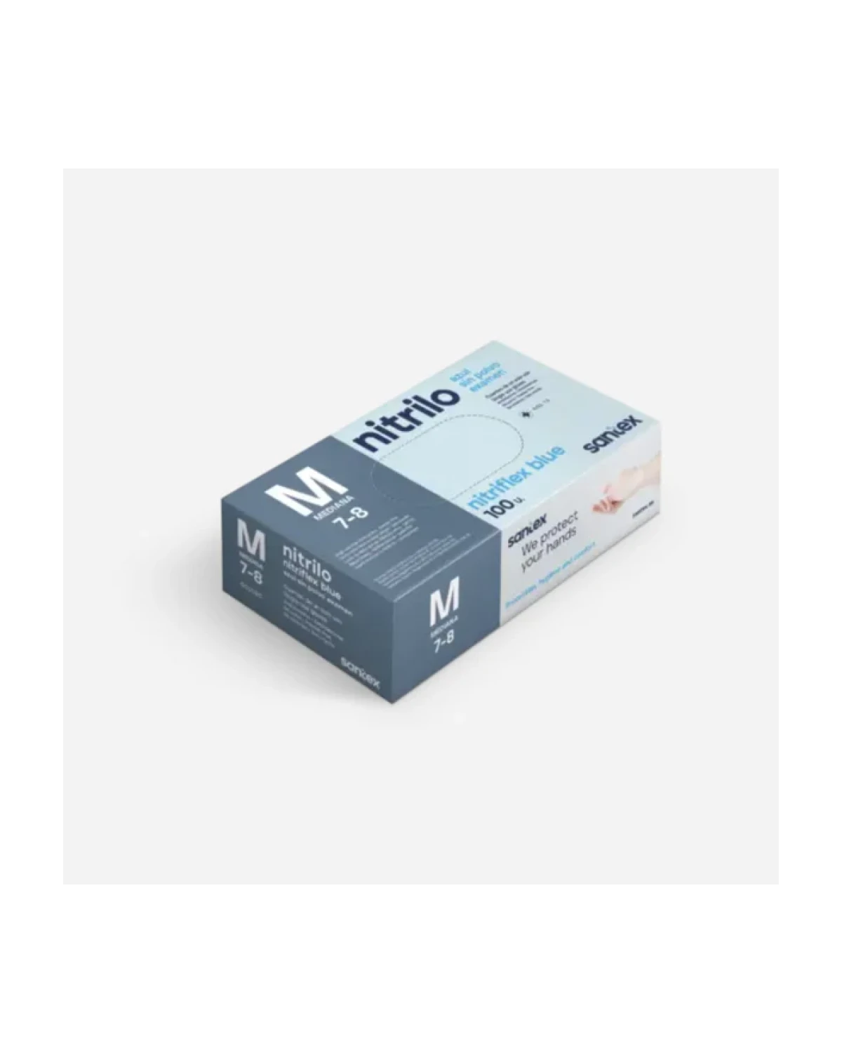 Imagen adicional de Guantes Nitrilo M